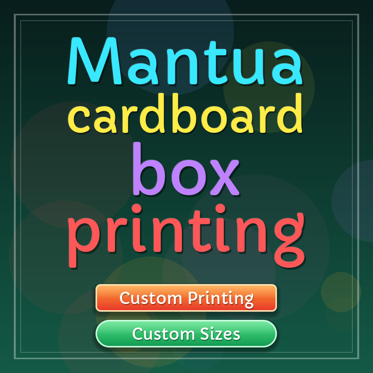 Mantua cardboard box printing