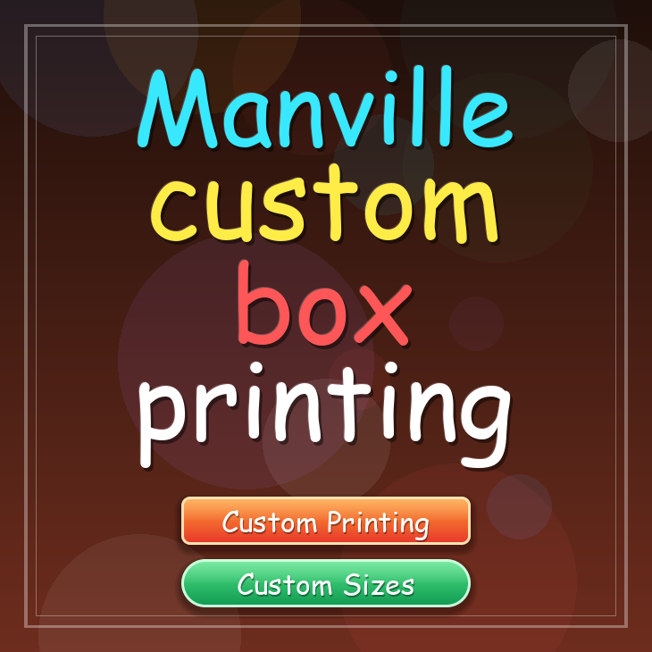 Manville custom box printing