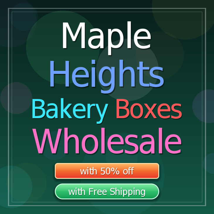 Maple Heights bakery boxes