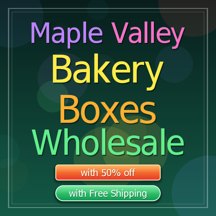 Maple Valley bakery boxes