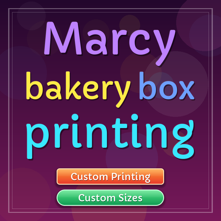 Marcy bakery box printing