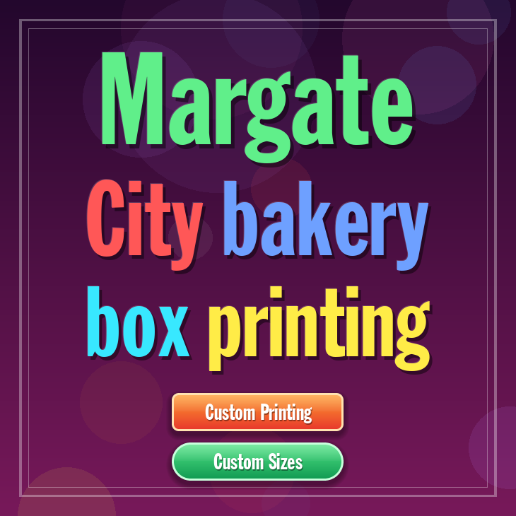 Margate City bakery box printing