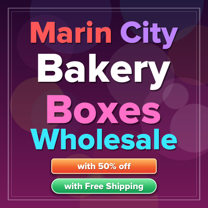 Marin City bakery boxes