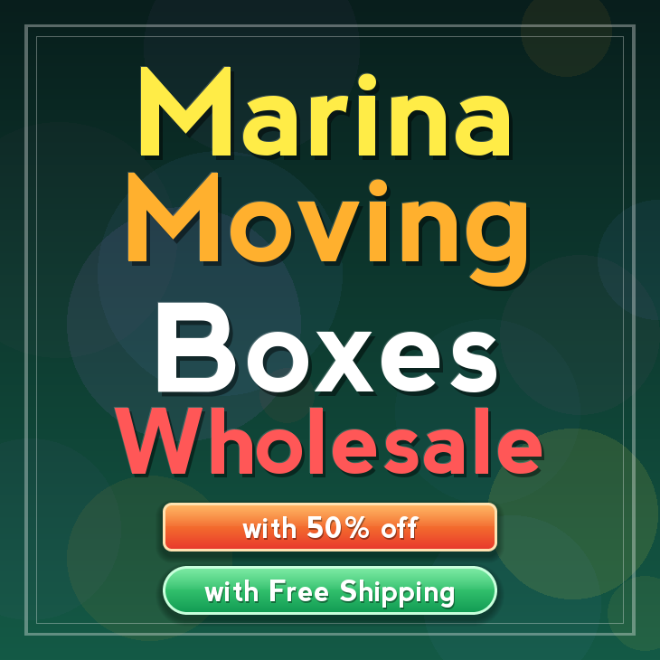 Marina moving boxes
