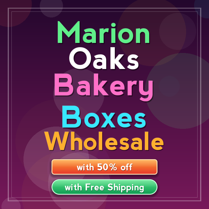 Marion Oaks bakery boxes
