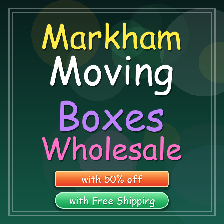 Markham moving boxes