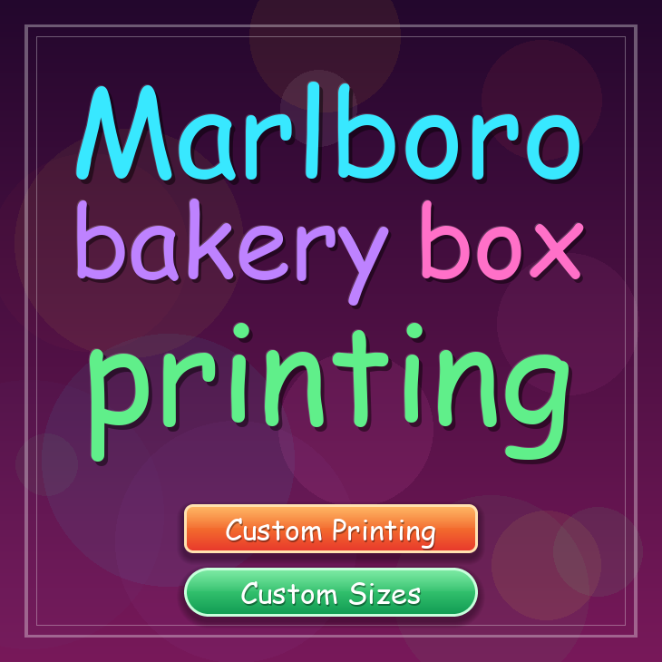 Marlboro bakery box printing