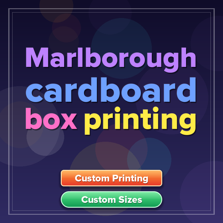 Marlborough cardboard box printing