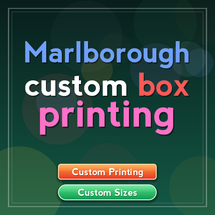 Marlborough custom box printing