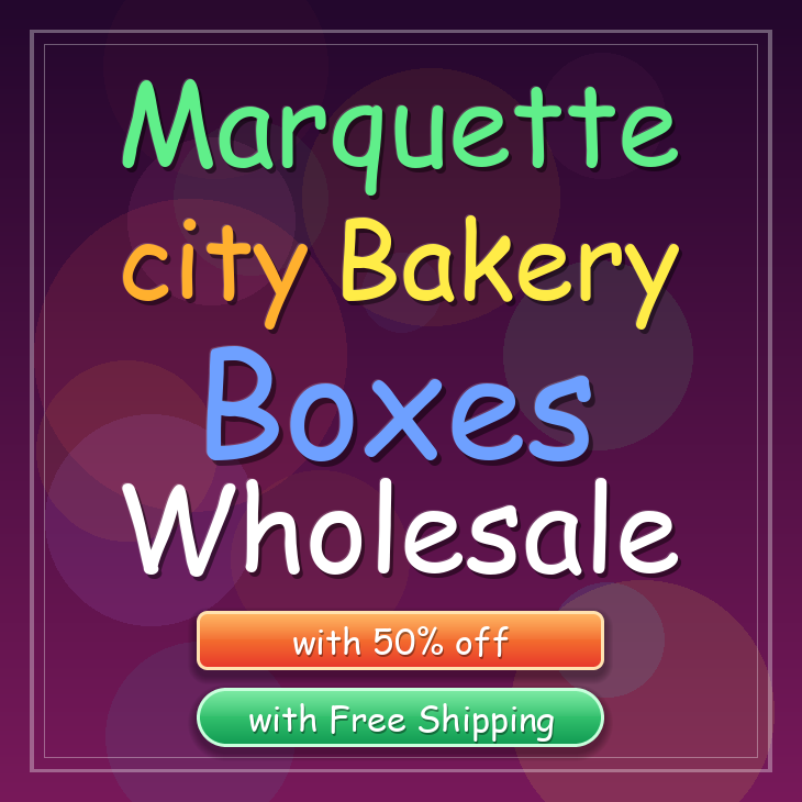 Marquette City bakery boxes