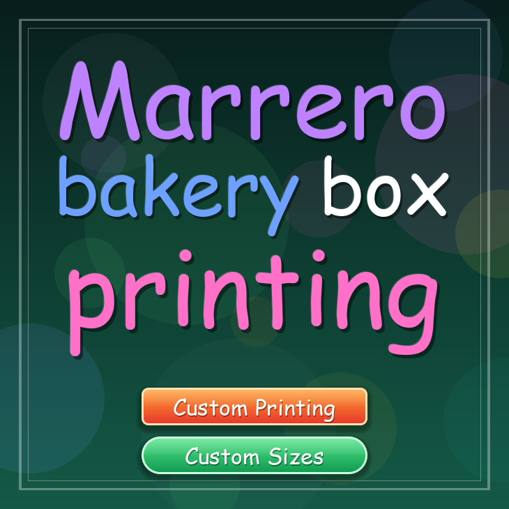 Marrero bakery box printing