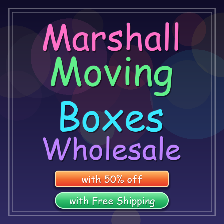 Marshall moving boxes