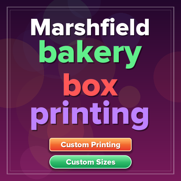 Marshfield bakery box printing
