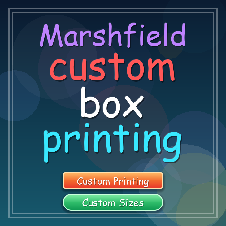 Marshfield custom box printing