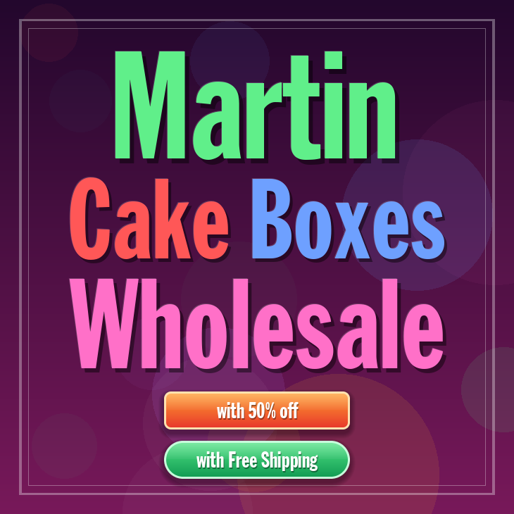 Martin cake boxes