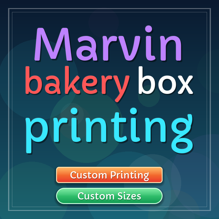 Marvin bakery box printing