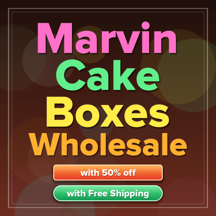 Marvin cake boxes
