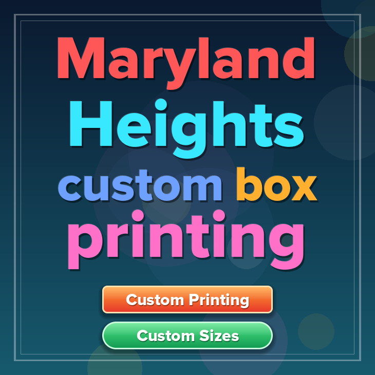 Maryland Heights custom box printing