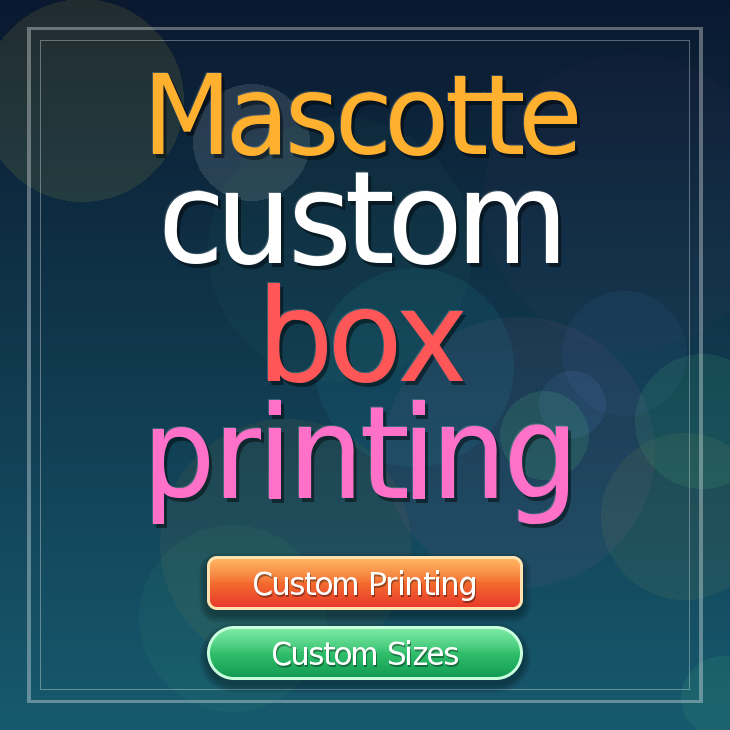 Mascotte custom box printing