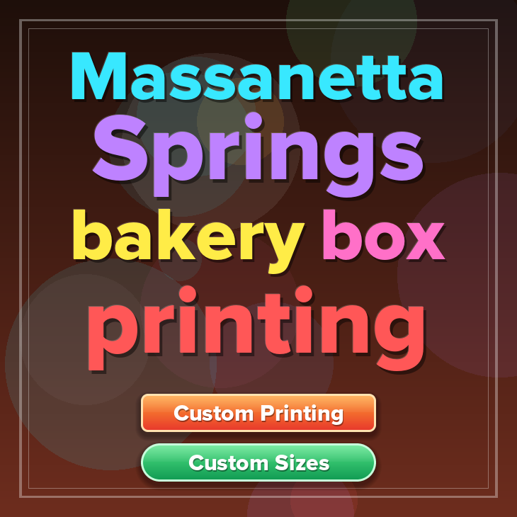 Massanetta Springs bakery box printing