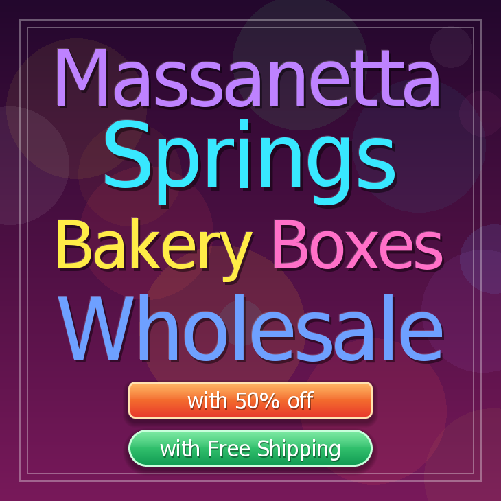 Massanetta Springs bakery boxes