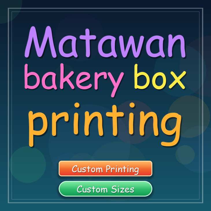 Matawan bakery box printing