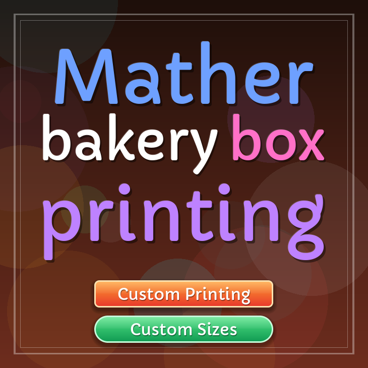 Mather bakery box printing