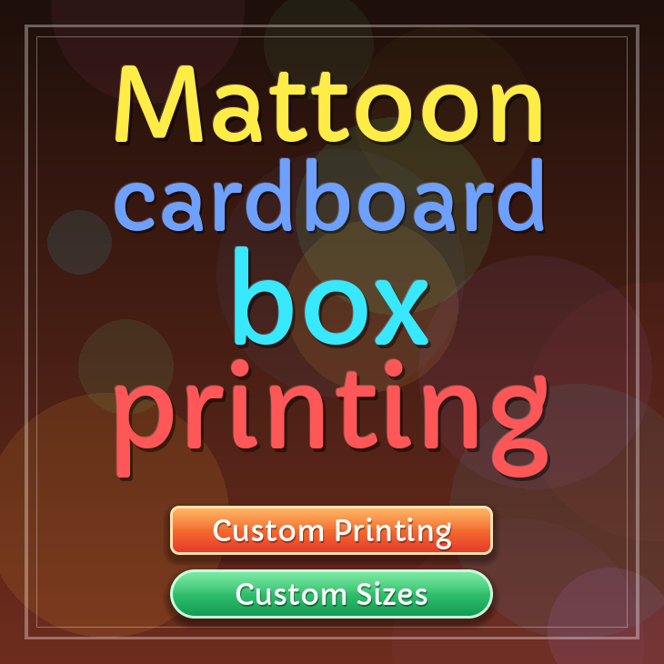 Mattoon cardboard box printing