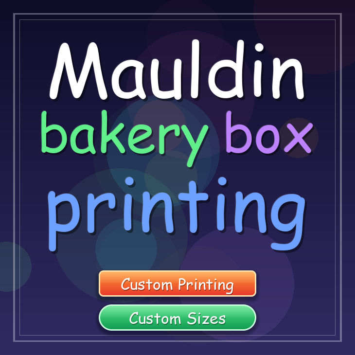 Mauldin bakery box printing