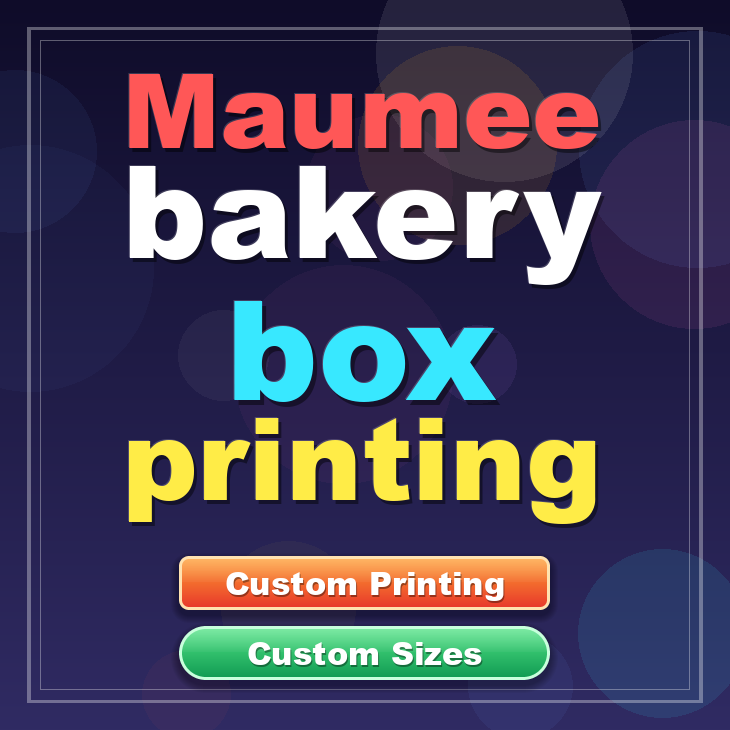 Maumee bakery box printing