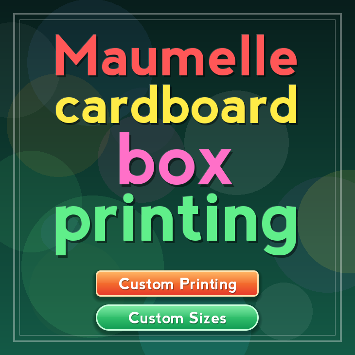 Maumelle cardboard box printing