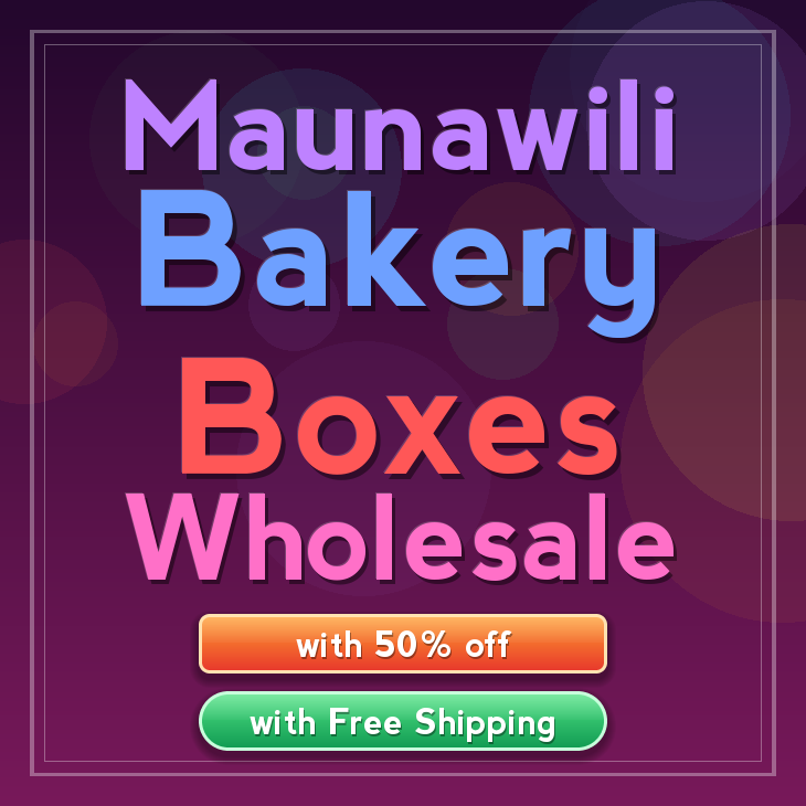Maunawili bakery boxes