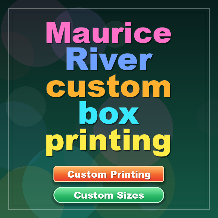 Maurice River custom box printing