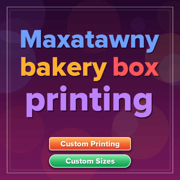 Maxatawny bakery box printing