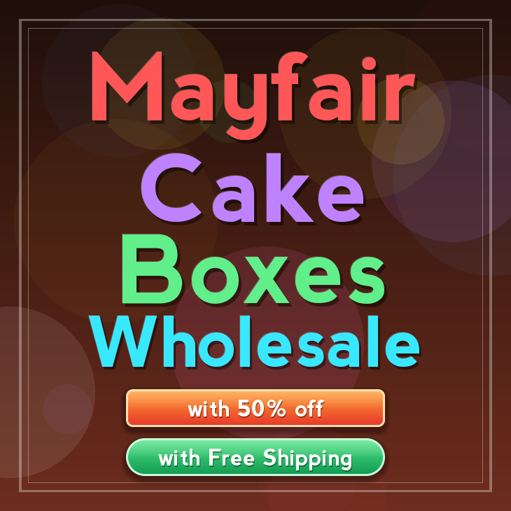 Mayfair cake boxes