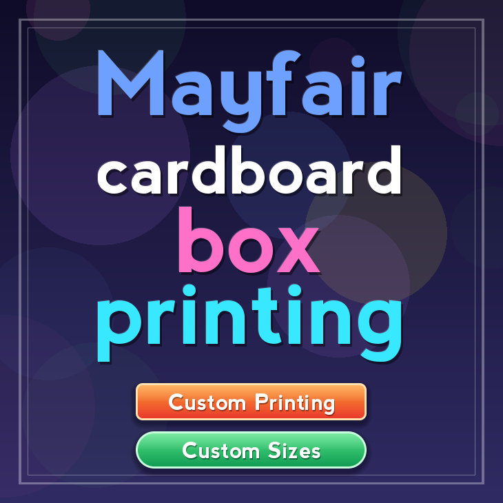 Mayfair cardboard box printing