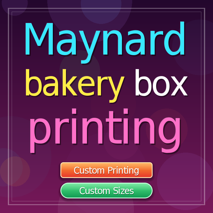 Maynard bakery box printing
