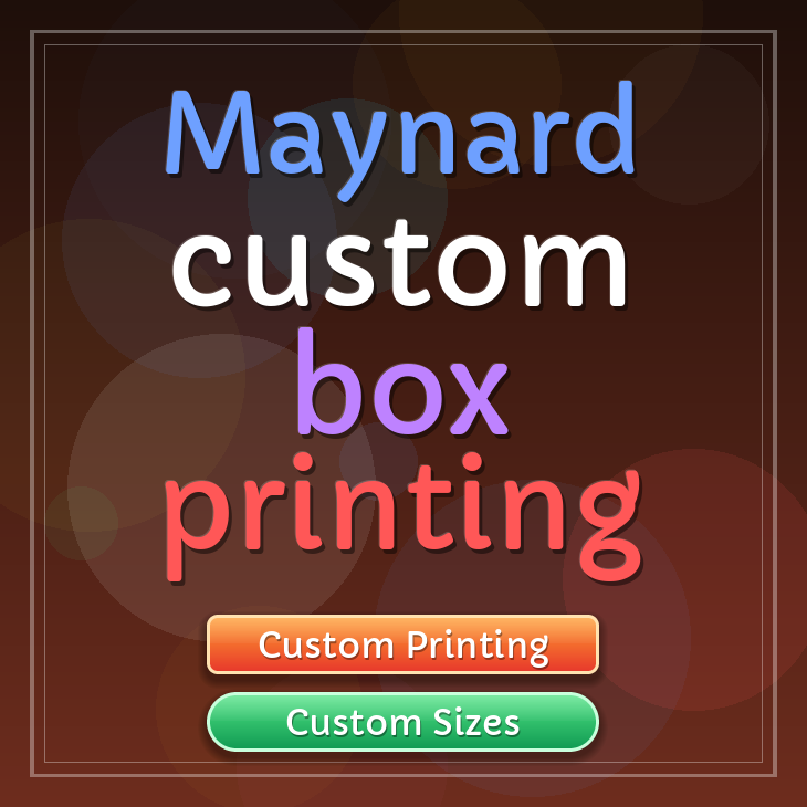 Maynard custom box printing