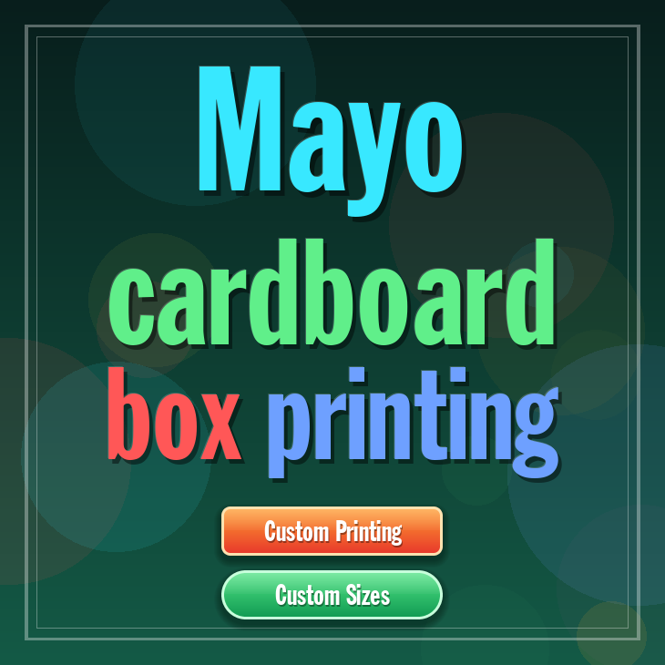 Mayo cardboard box printing