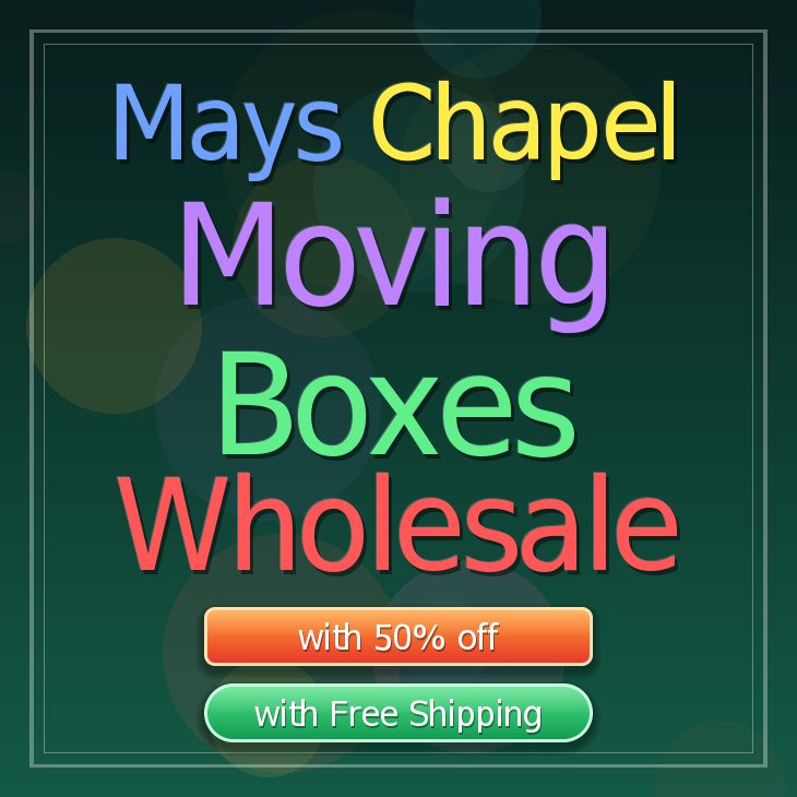 Mays Chapel moving boxes