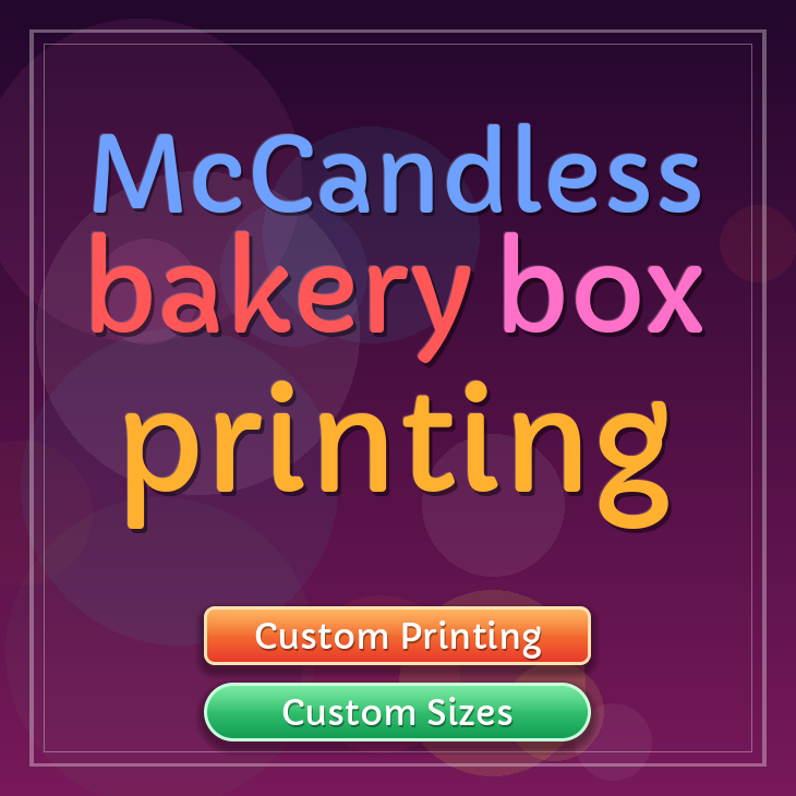 Mccandless bakery box printing