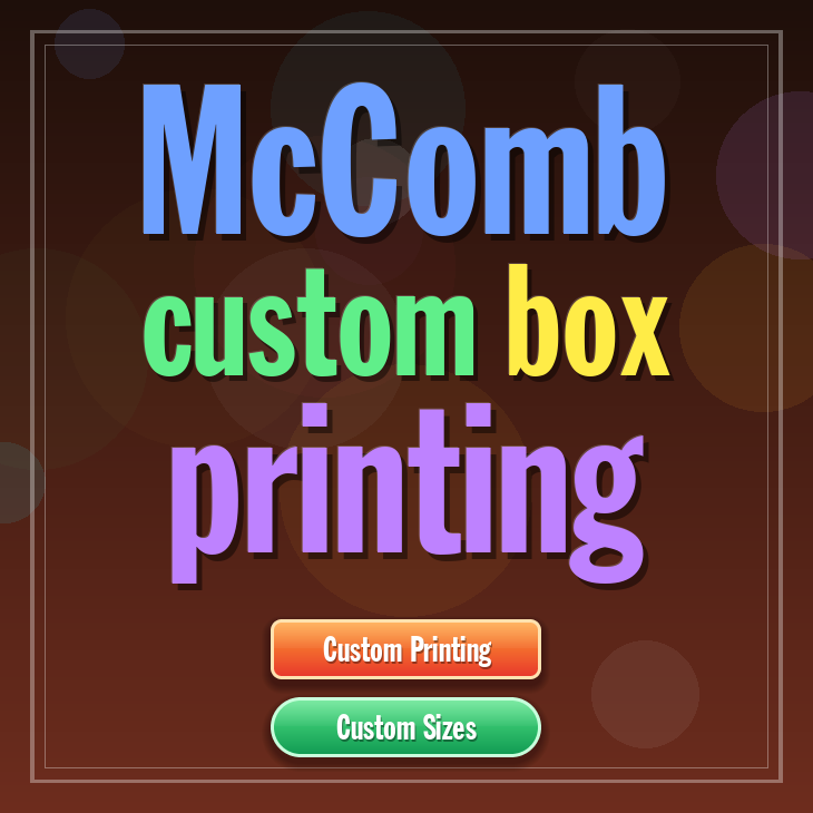 McComb custom box printing