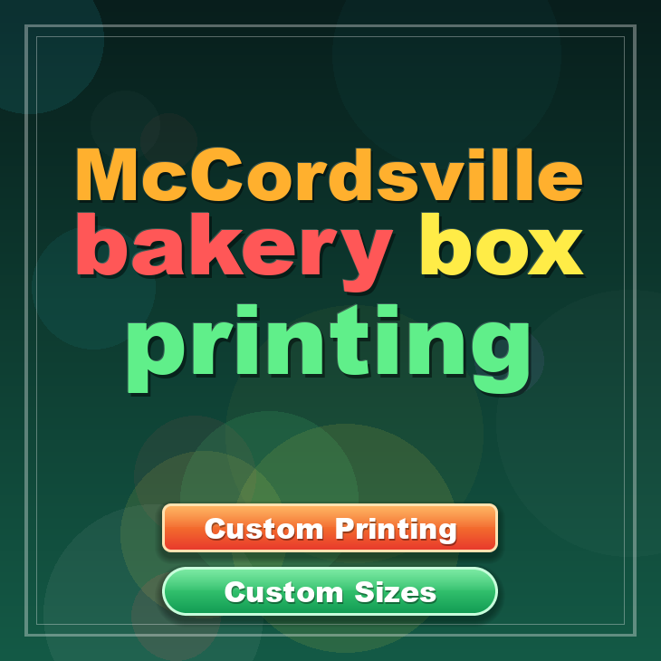 Mccordsville bakery box printing