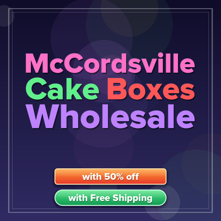 Mccordsville cake boxes