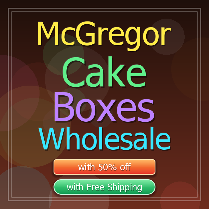 Mcgregor cake boxes
