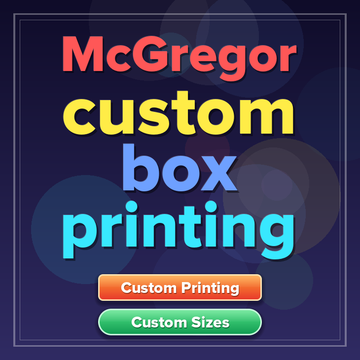 McGregor custom box printing