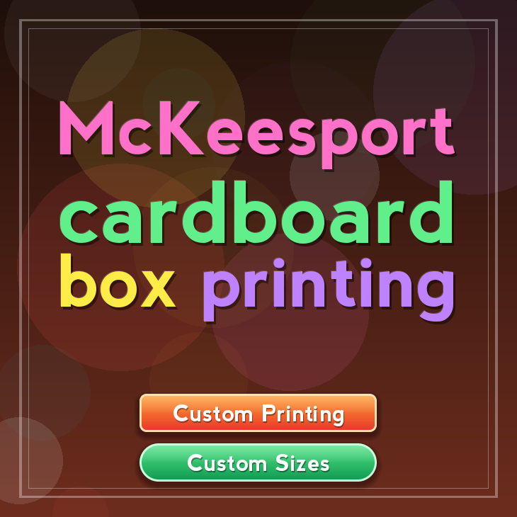 McKeesport cardboard box printing