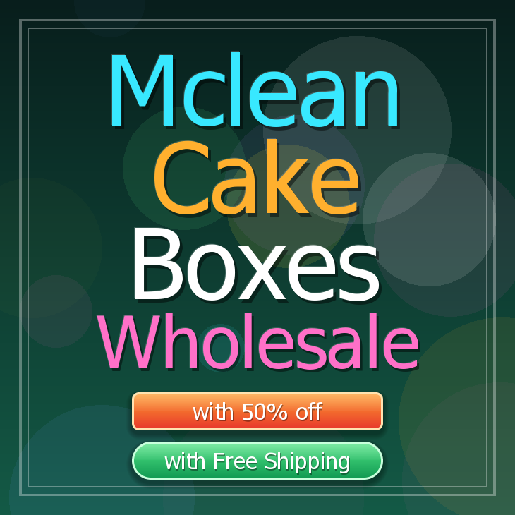 Mclean cake boxes