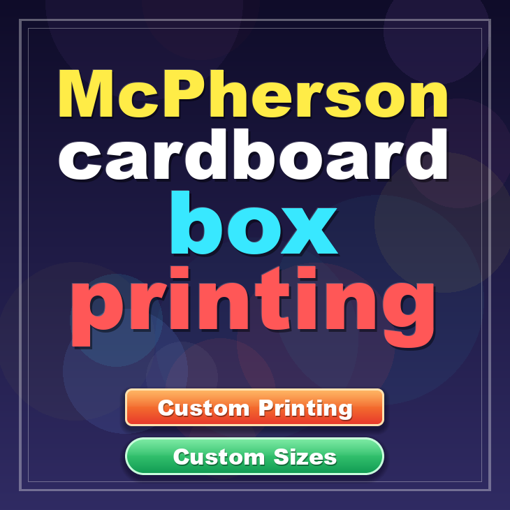 McPherson cardboard box printing