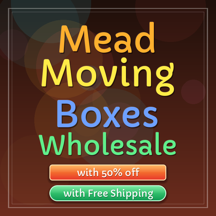 Mead moving boxes